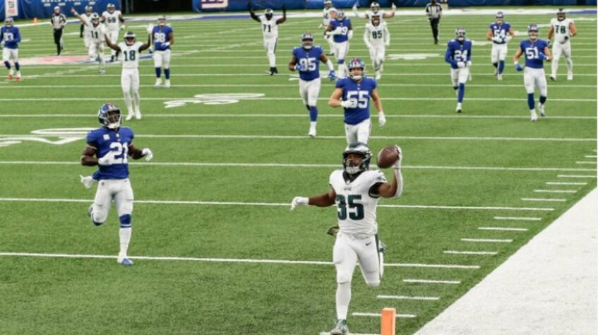 23° Philadelphia Eagles - Uma derrota frente aos Giants na última semana e a equipe segue com os mesmos problemas desde a semana 1. Extremamente inconstante