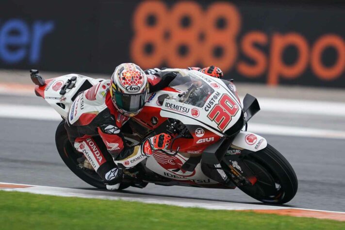 Takaaki Nakagami foi a melhor Honda do dia: quarto