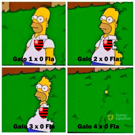 Brasileirão: os melhores memes de Atlético-MG 4 x 0 Flamengo