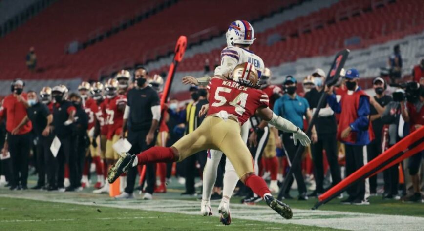 18º San Francisco 49ers (5-7) - Bem treinado, os Niners ainda demonstram força mesmo com uma equipe dizimada por lesões.