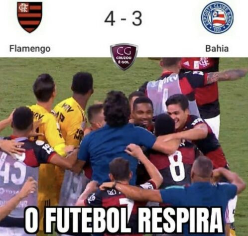 Brasileirão: os melhores memes de Flamengo 4 x 3 Bahia