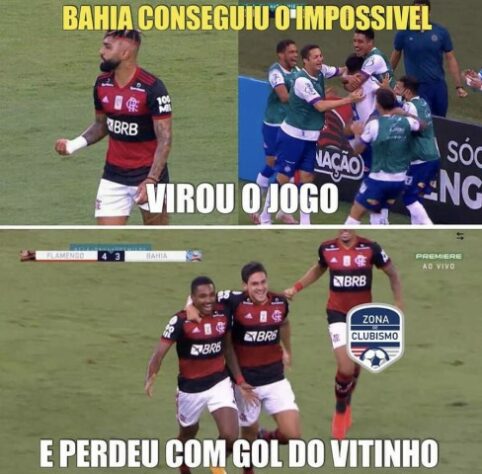 Brasileirão: os melhores memes de Flamengo 4 x 3 Bahia