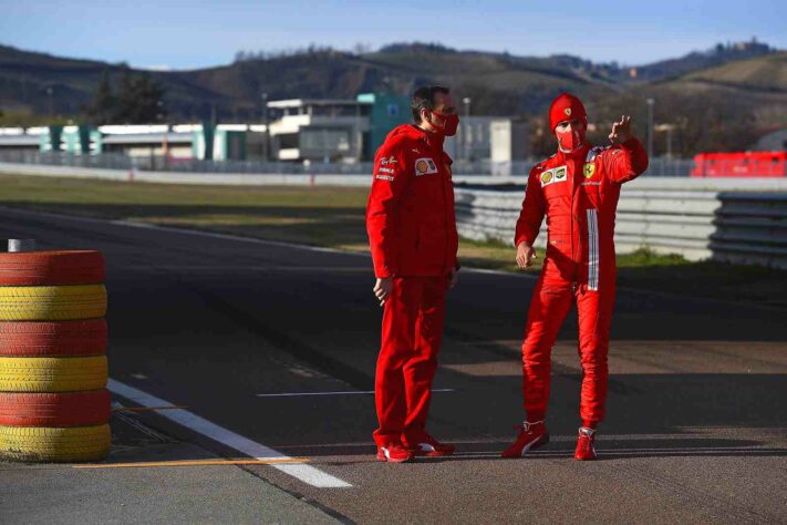 O competidor foi o quinto a participar dos testes privados da equipe de Maranello