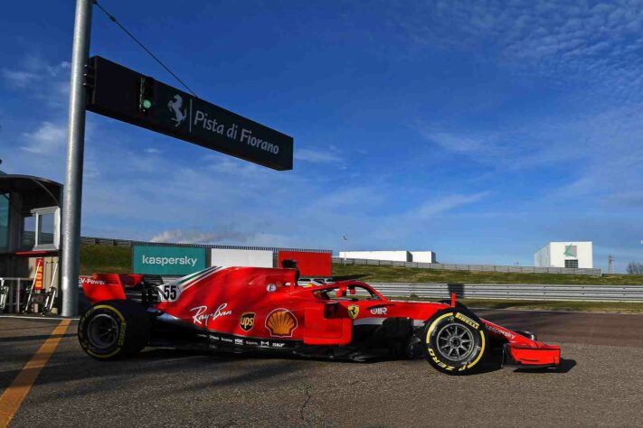 Os testes acontecem em Fiorano, pista particular da Ferrari