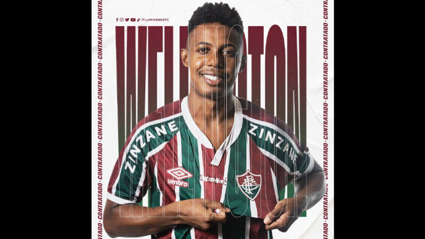 Wellington - Sem clube desde dezembro após não renovar com o Athletico-PR, o volante assinou com o Fluminense até o fim do ano, com possibilidade de ampliar mais uma temporada.