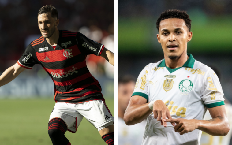 Nesta quarta-feira (7), o atual campeão brasileiro, Palmeiras, enfrenta o poderosissímo, Flamengo, no jogo de volta das oitavas de final da Copa do Brasil. Para entrar no clima da decisão, o LANCE! listou 28 jogadores que já vestiram a camisa dos dois clubes. Relembre!