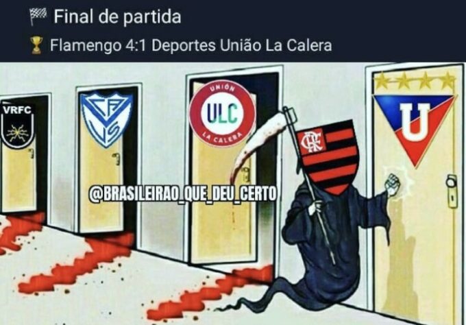 Libertadores da América: os melhores memes de Flamengo 4 x 1 Unión La Calera