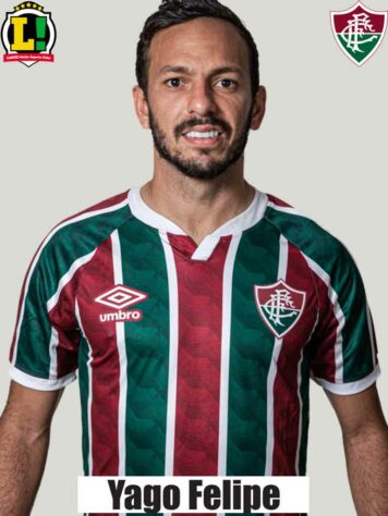 Yago Felipe - 6,0 - Fez o feijão com arroz e não comprometeu na atuação do Fluminense, mas não obteve grande destaque.