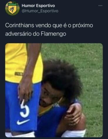 Após goleadas do Flamengo nos últimos jogos, torcedores fazem memes com confronto com Corinthians no próximo domingo