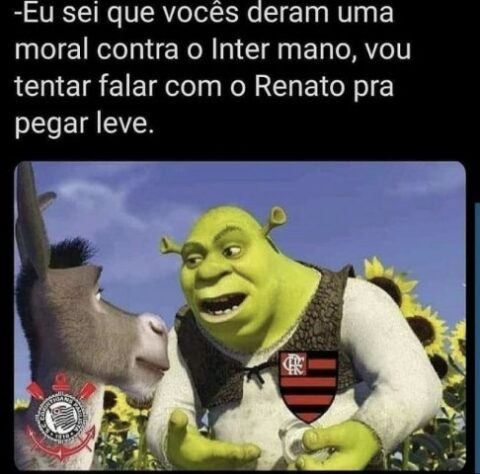 Após goleadas do Flamengo nos últimos jogos, torcedores fazem memes com confronto com Corinthians no próximo domingo