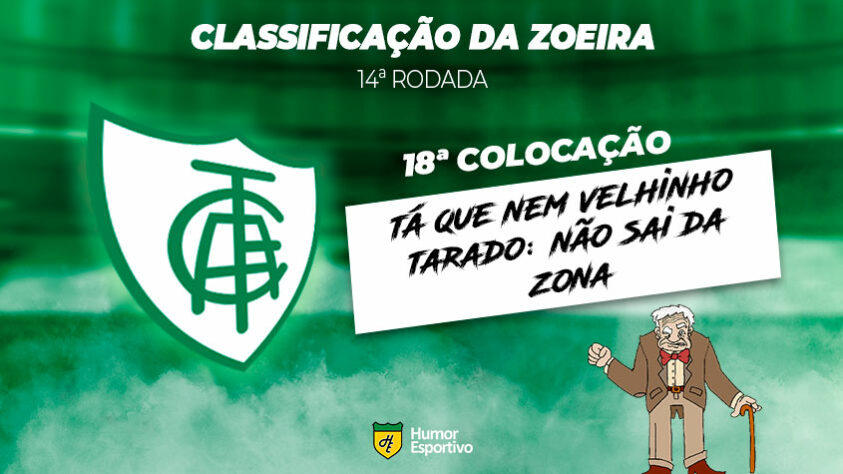 Brasileirão: a Classificação da Zoeira do Humor Esportivo após os jogos da 14ª rodada