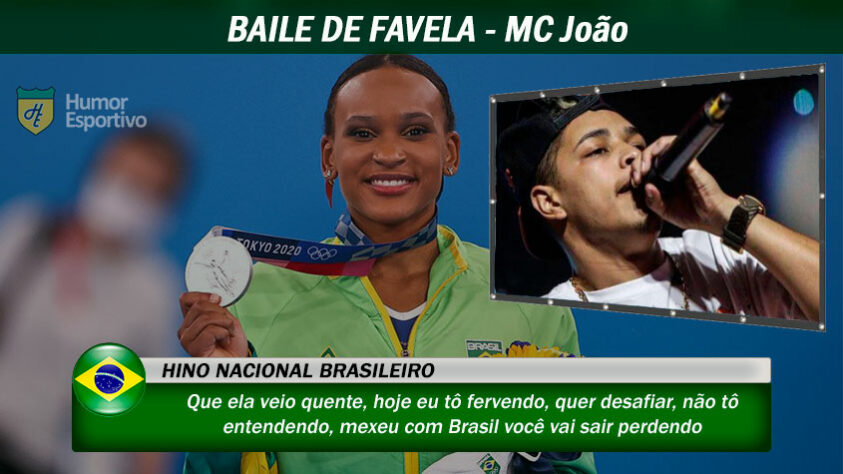 Evidências, Baile de Favela e mais: 20 músicas que poderiam substituir o  Hino Nacional nas Olimpíadas – LANCE!