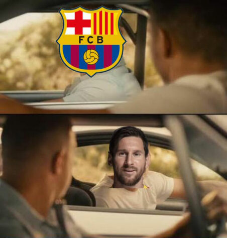 Saída de Messi do Barcelona gera enxurrada de memes na web; confira os  melhores – LANCE!