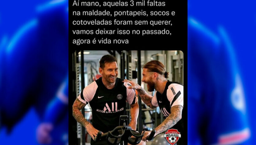 Messi e Sergio Ramos juntos no PSG: Torcedores brincam com situação e fazem memes com encontro no clube francês