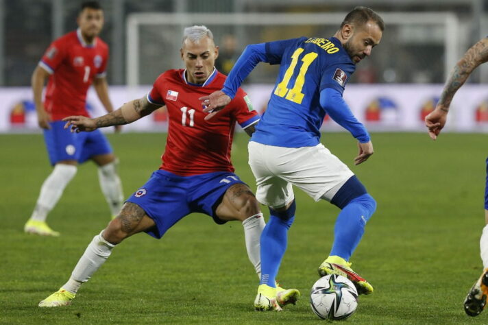 Chile 0x1 Brasil - Eliminatórias 2021 - Gol de Éverton Ribeiro 