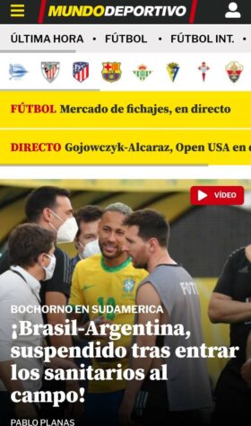 Imprensa internacional repercute empate entre Brasil e Venezuela