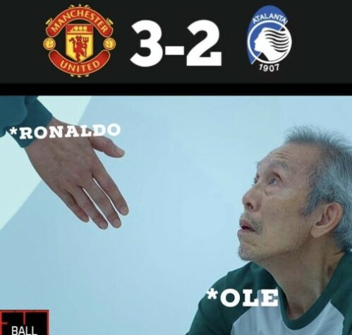 Champions League: os melhores memes de Manchester United 3 x 2 Atalanta