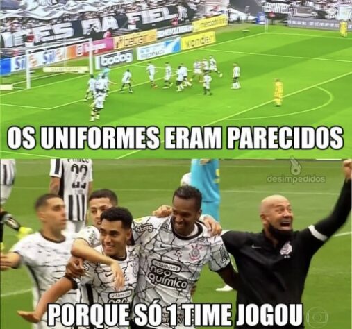 Confira os melhores memes da vitória do Corinthians sobre o São