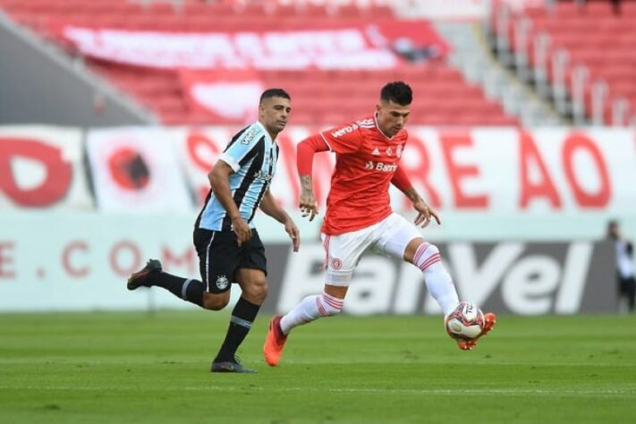 Final do Gaúcho - Na decisão do Estadual, o Internacional foi derrotado pelo Grêmio e não conseguiu desbancar a recente hegemonia do rival no Gaúchão.