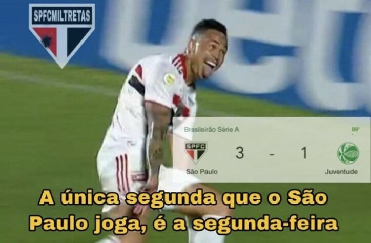 Brasileirão: os melhores memes da vitória do São Paulo sobre o Juventude