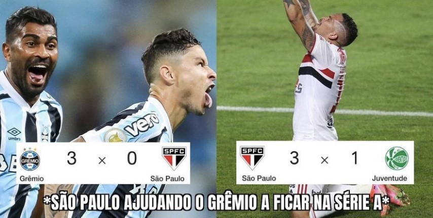 Brasileirão: os melhores memes da vitória do São Paulo sobre o Juventude