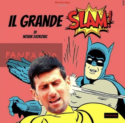 Novak Djokovic é alvo de memes após ser barrado por falta de vacina.