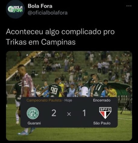 São Paulo sofre derrota para o Guarani na estreia do Paulista - SPFC