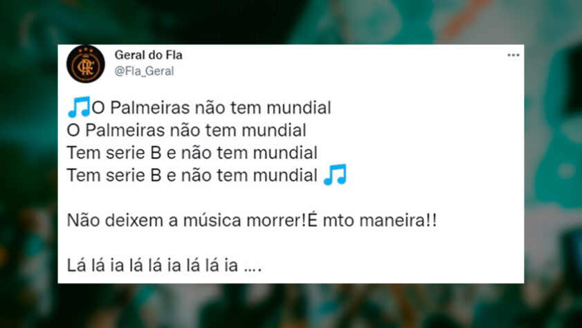 MUSICA PALMEIRAS NÃO TEM MUNDIAL ATUALIZADA 