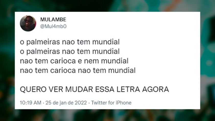 Palmeiras não tem mundial - Música - Violão 