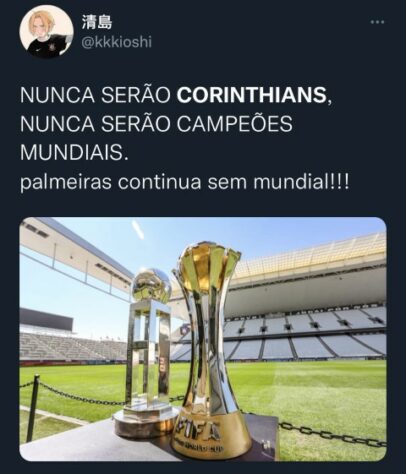 Ídolos do Corinthians zoam Palmeiras após derrota para o Chelsea