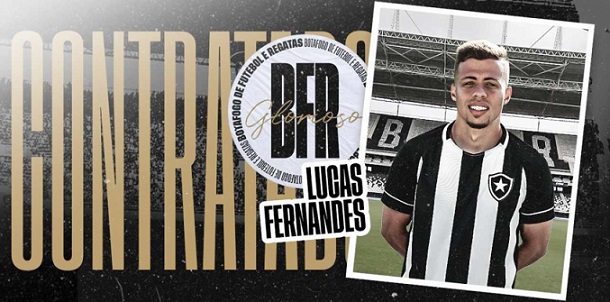 FECHADO - O Botafogo anunciou o 11º reforço da Era Textor. Lucas Fernandes, do Portimonense-POR, acertou o empréstimo com o Alvinegro até o fim de 2023. O meio-campista fechou a negociação na última segunda, último dia antes do fechamento da janela de transferências para o Brasil.