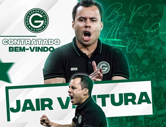 FECHADO - Jair Ventura foi anunciado como o novo técnico do Goiás. 