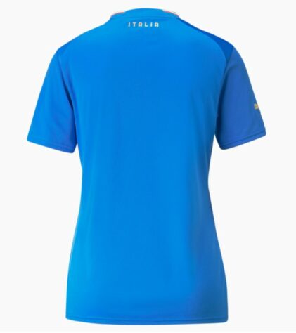 Versão feminina da nova camisa 1 da Itália