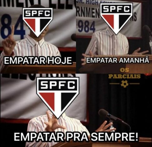 Brasileirão: os melhores memes de Coritiba 1 x 1 São Paulo