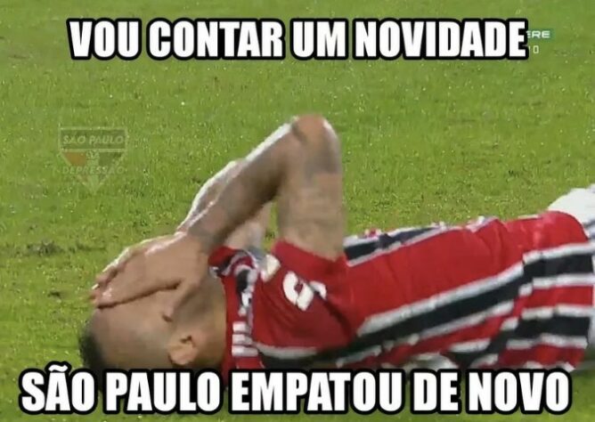 Brasileirão: os melhores memes de Coritiba 1 x 1 São Paulo