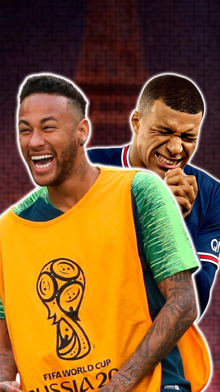 Neymar e Mbappé