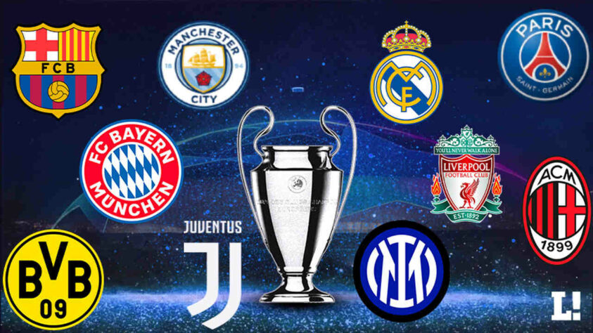 Estas são as equipas da Champions League 2022-23