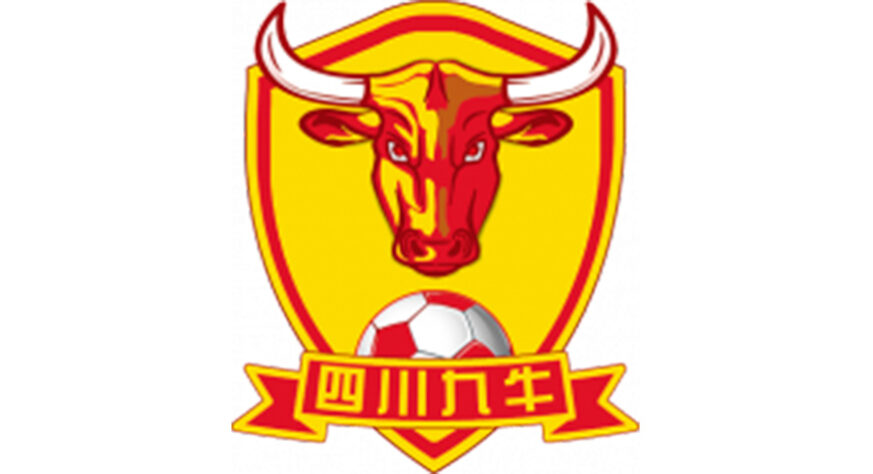 Sichuan Jiuniu - China - segunda divisão - Grupo City comprou 100% do clube em 2019 - O escudo, até então, não foi modificado