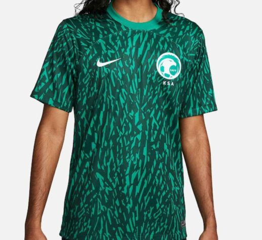 Arábia Saudita (grupo C): camisa 2 / fornecedora: Nike