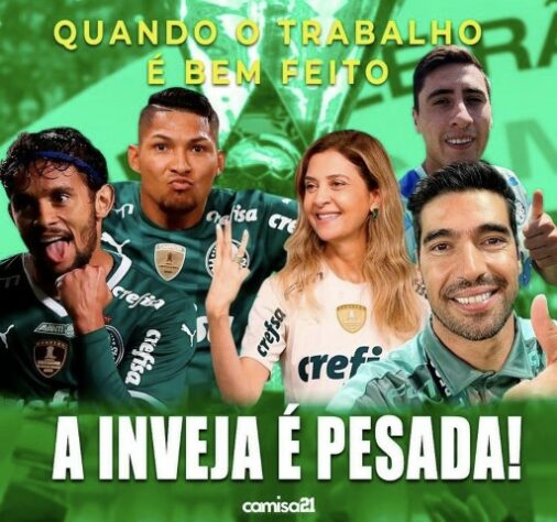Fé, sal grosso e memes: como os torcedores do Palmeiras aguardam a
