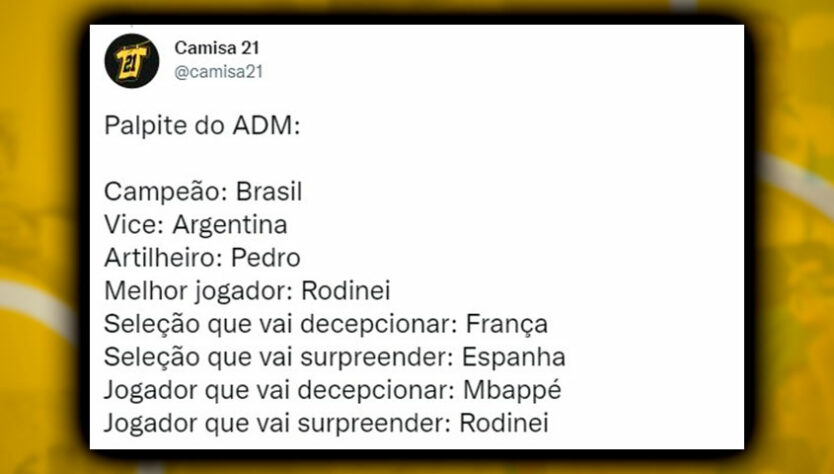 Em alta, Rodinei e Pedro Raul protagonizam brincadeiras envolvendo a Seleção Brasileira.