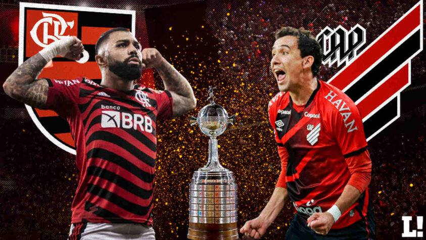 Flamengo x Athletico Paranaense, final da Copa Libertadores 2022