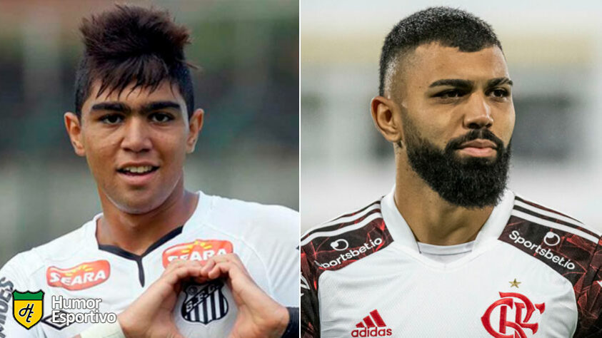 Antes e depois: as mudanças de Gabigol.