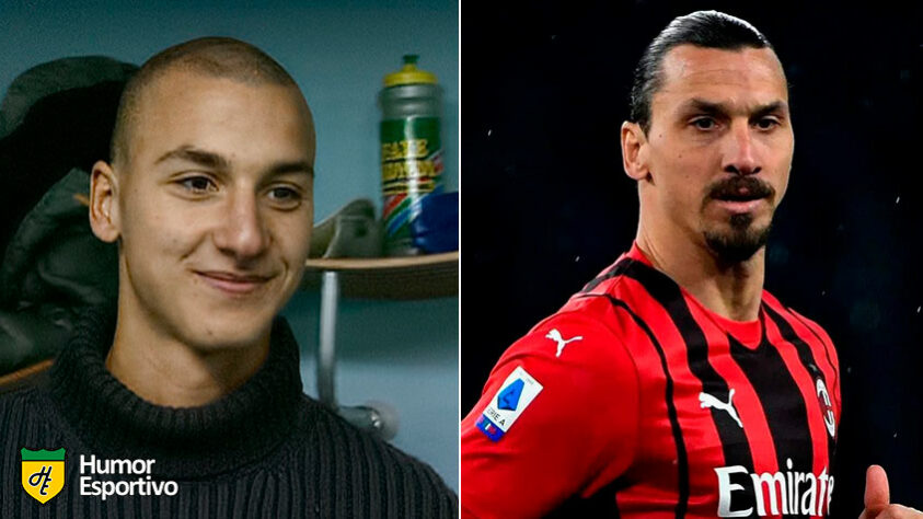 Antes e depois: as mudanças de Ibrahimovic.