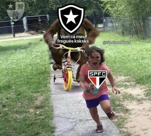 Os melhores memes da derrota do São Paulo para o Botafogo.