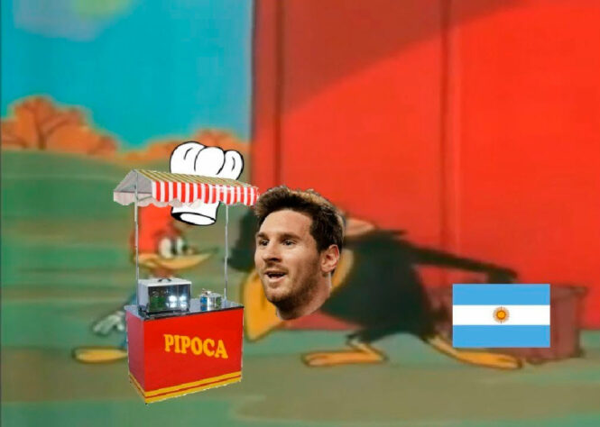 Argentina x Polônia - Após ter pênalti defendido por Szczesny, torcedores fazem memes com Lionel Messi.