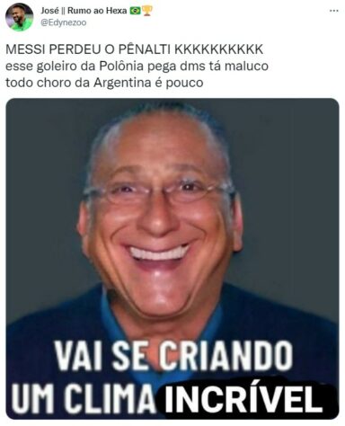 Argentina x Polônia - Após ter pênalti defendido por Szczesny, torcedores fazem memes com Lionel Messi.