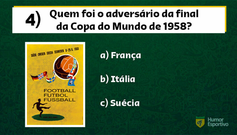 Quiz Copa do Mundo!