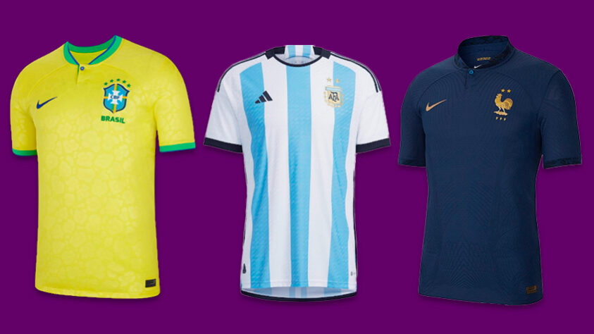 Veja as camisas de todas as seleções para a Copa do Mundo 2022 – LANCE!