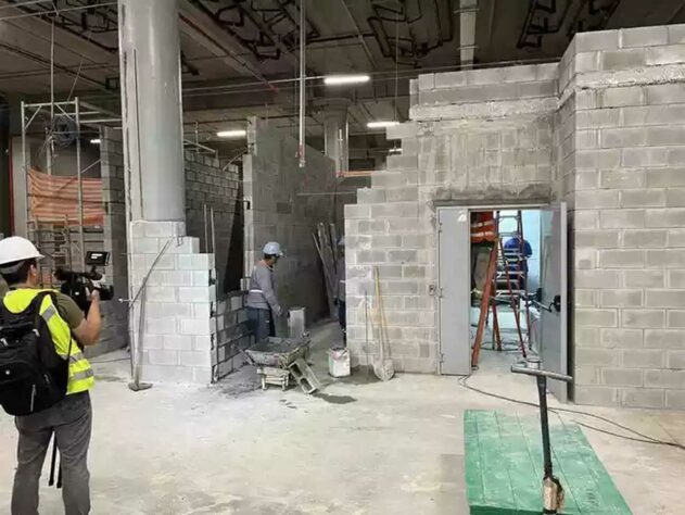 Veja como foi o processo de construção do estádio no decorrer do tempo.